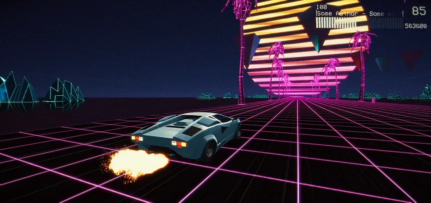 Скриншот 1 к игре Music Racer 2000