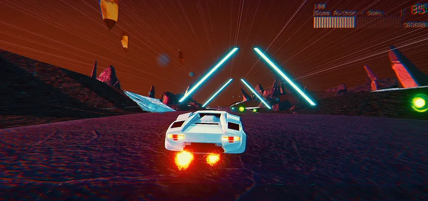 Скриншот 4 к игре Music Racer 2000
