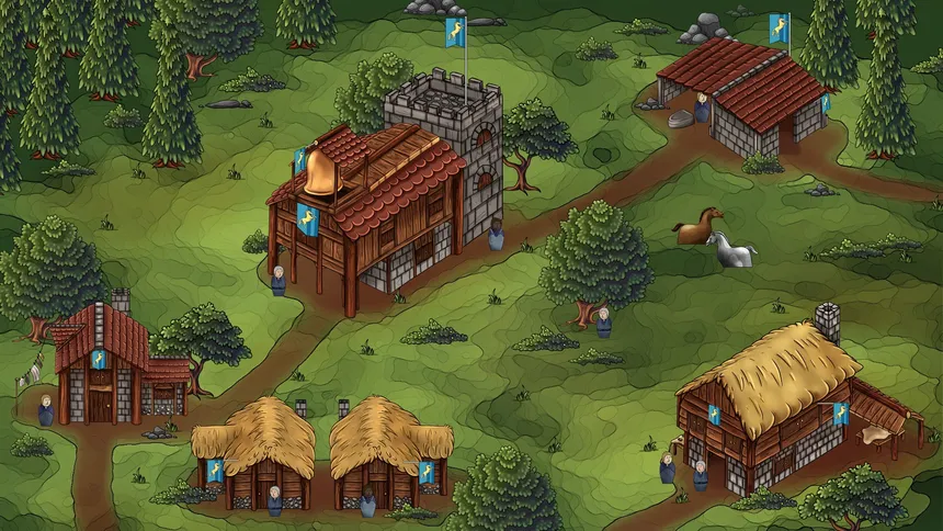Скриншот 1 к игре Divided Kingdoms