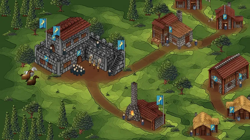 Скриншот 2 к игре Divided Kingdoms