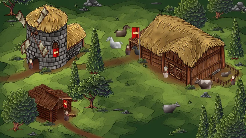 Скриншот 3 к игре Divided Kingdoms