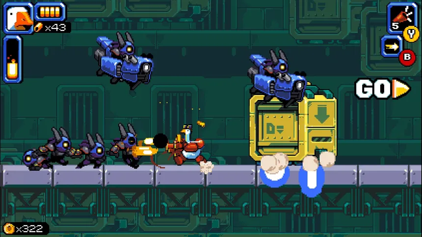 Скриншот 1 к игре Mighty Goose