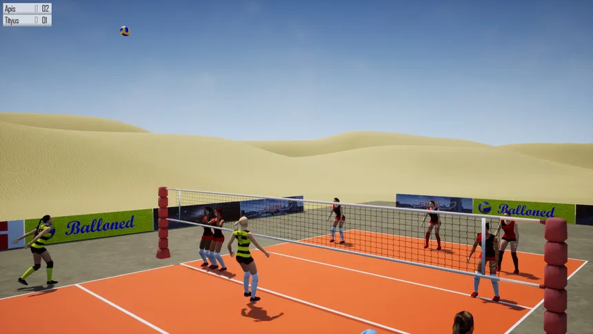 Скриншот 4 к игре Lactea Volleyball