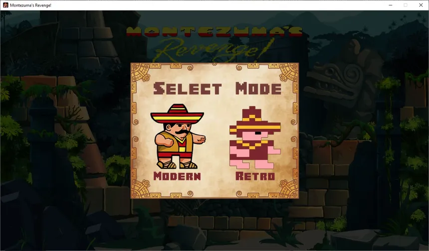 Скриншот 1 к игре Montezuma's Revenge