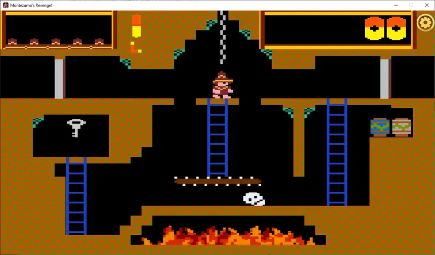 Скриншот 2 к игре Montezuma's Revenge