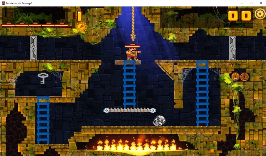Скриншот 3 к игре Montezuma's Revenge