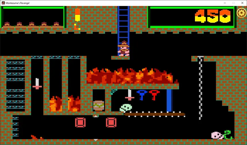 Скриншот 4 к игре Montezuma's Revenge