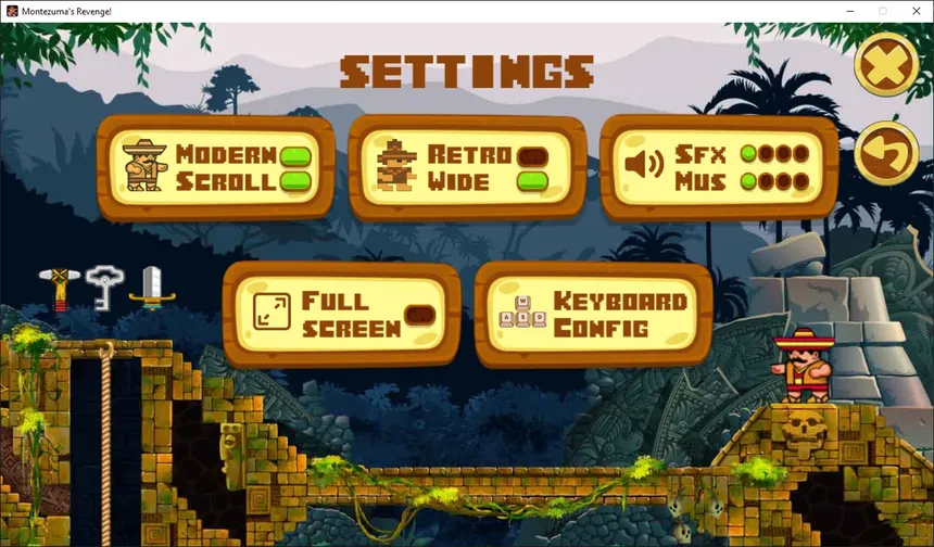 Скриншот 6 к игре Montezuma's Revenge