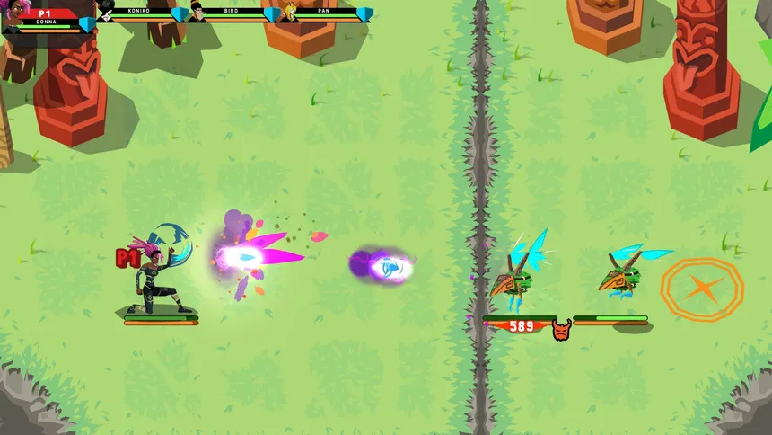 Скриншот 5 к игре Grid Fight - Mask of the Goddess - First Boot