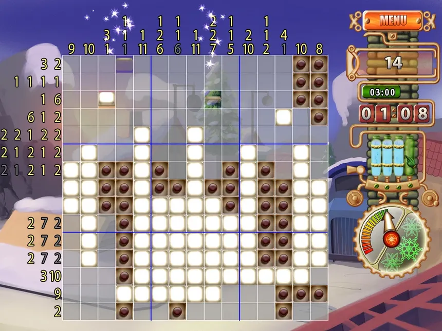 Скриншот 1 к игре Gizmos: Spirit Of The Christmas