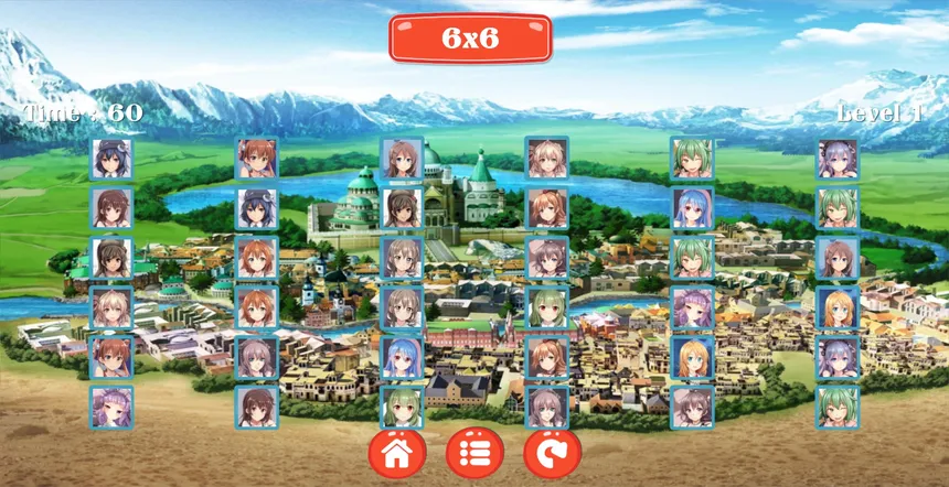 Скриншот 5 к игре Anime - Match The Memory