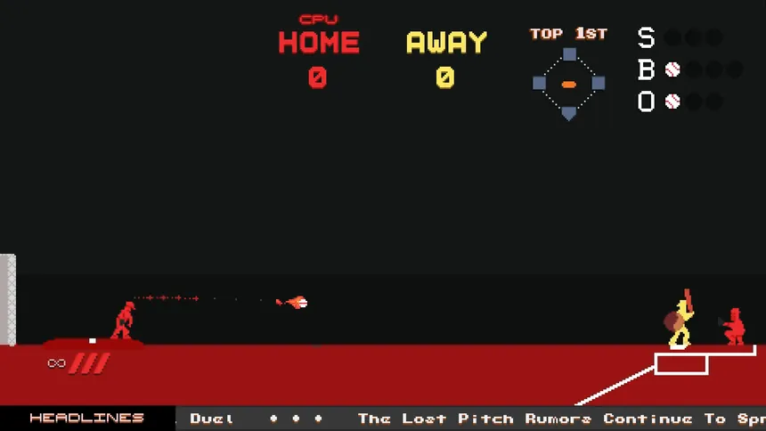 Скриншот 6 к игре 2D Baseball Duel