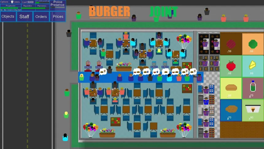 Скриншот 1 к игре Burger Joint