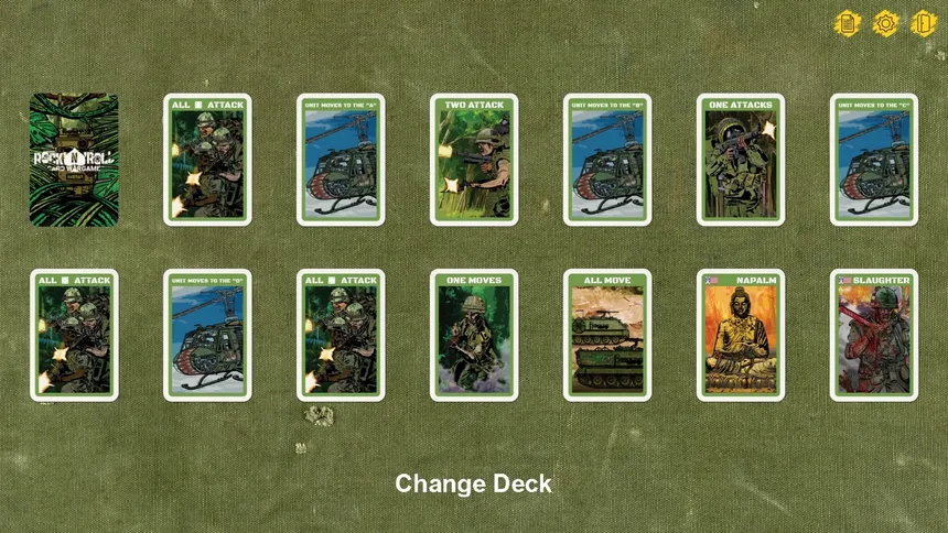 Скриншот 4 к игре Rock'n'Roll: Card Wargame