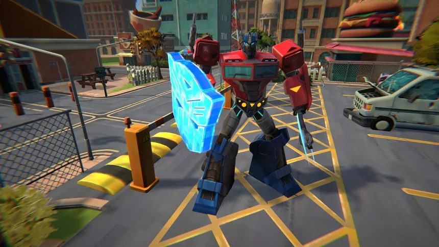 Скриншот 1 к игре TRANSFORMERS: BATTLEGROUNDS
