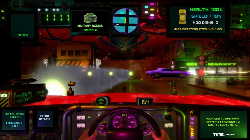 Скриншот 2 к игре CyberTaxi