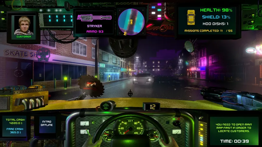 Скриншот 3 к игре CyberTaxi