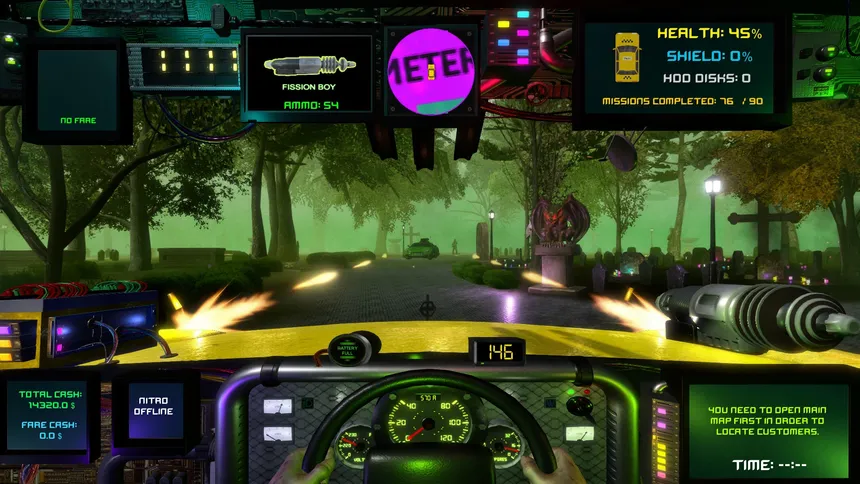 Скриншот 4 к игре CyberTaxi