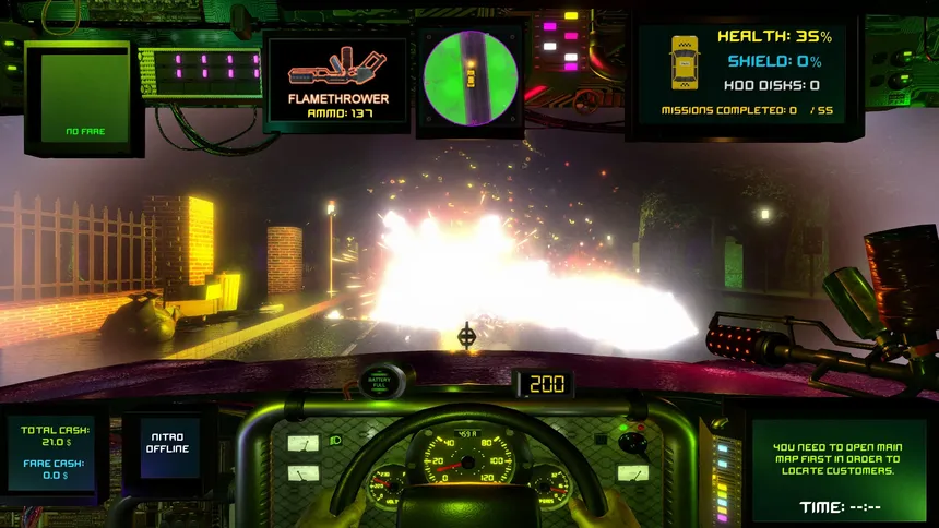 Скриншот 6 к игре CyberTaxi
