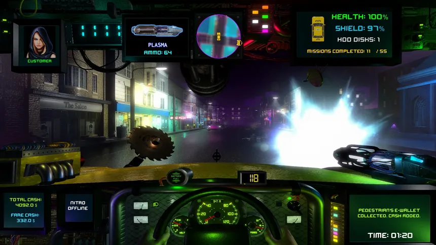 Скриншот 8 к игре CyberTaxi