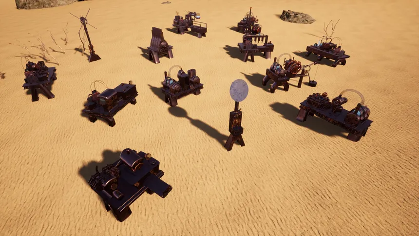 Скриншот 4 к игре Dune Mechanic : Survive The Steampunk Era