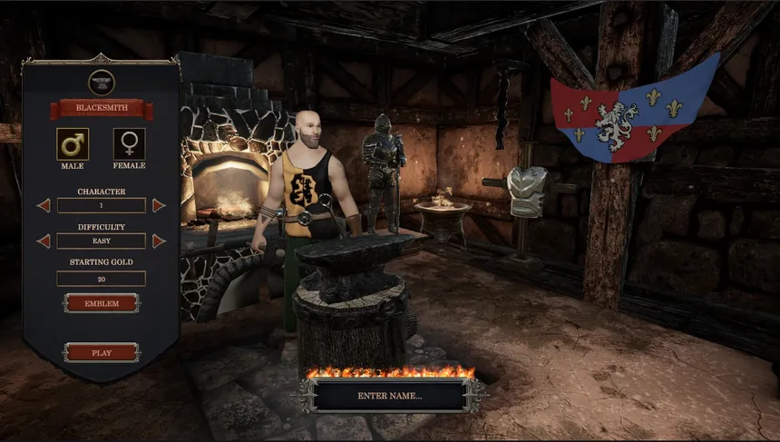 Скриншот 1 к игре Blacksmith Legends