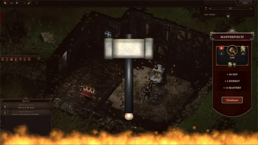 Скриншот 3 к игре Blacksmith Legends
