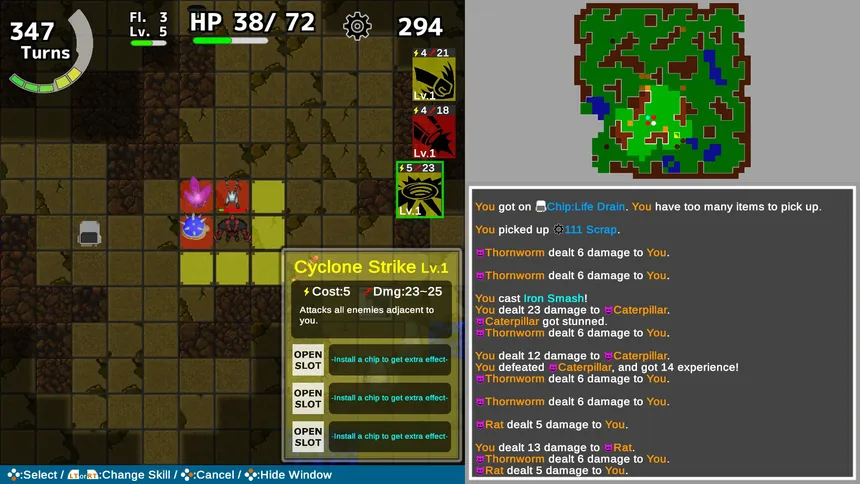 Скриншот 2 к игре Robot Rogue