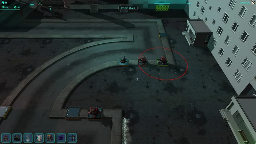 Скриншот 1 к игре Cybernetica: fallen city