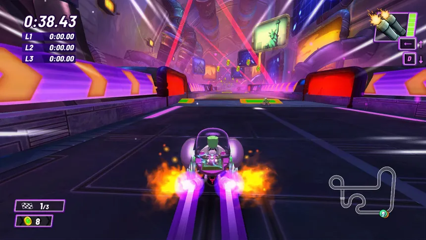 Скриншот 2 к игре Nickelodeon Kart Racers 2: Grand Prix