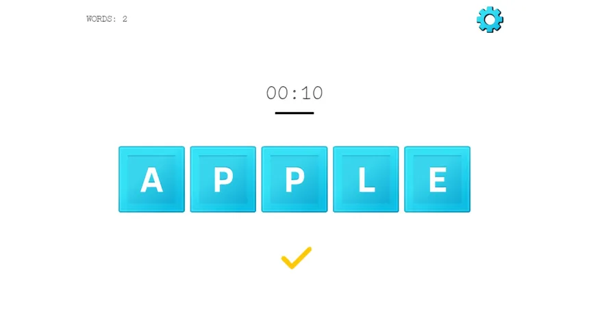Скриншот 5 к игре Двигающиеся буквы