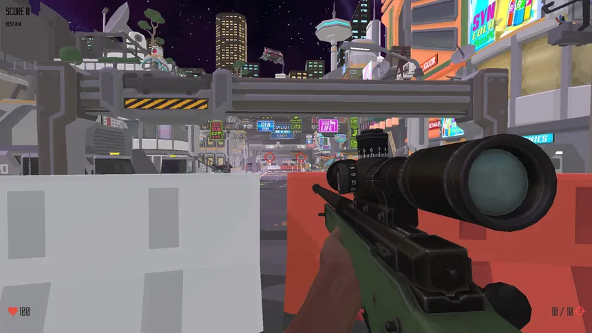 Скриншот 7 к игре Anime - Space Sniper