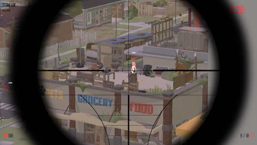 Скриншот 8 к игре Anime - Space Sniper