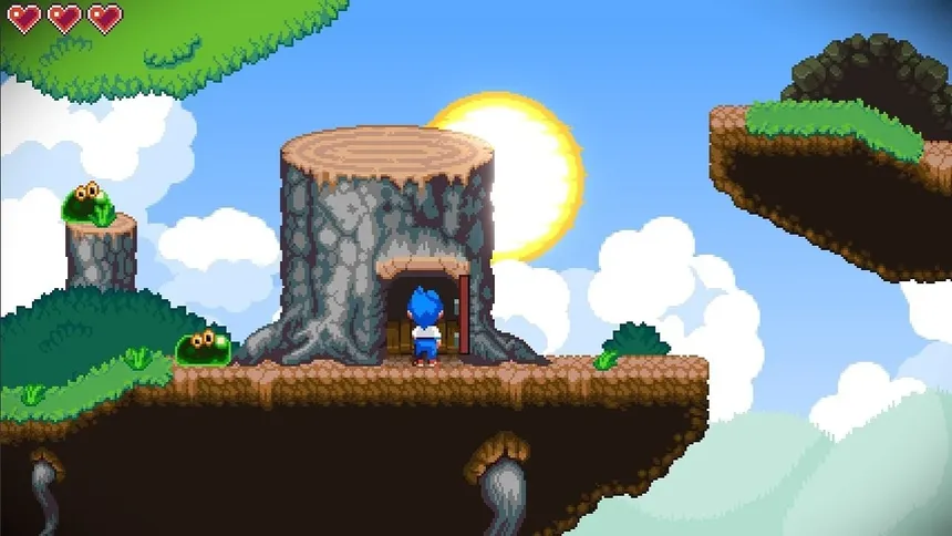 Скриншот 2 к игре Super Bloo Kid Adventure