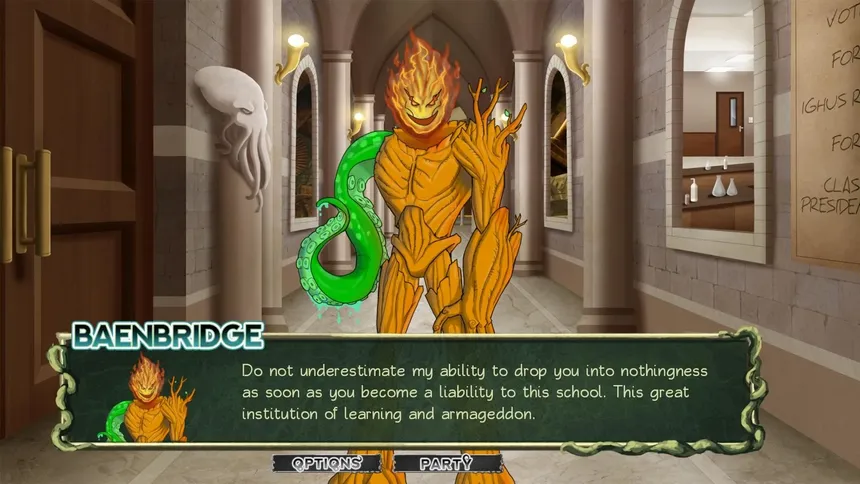 Скриншот 4 к игре Mythos Ever After: A Cthulhu Dating Sim