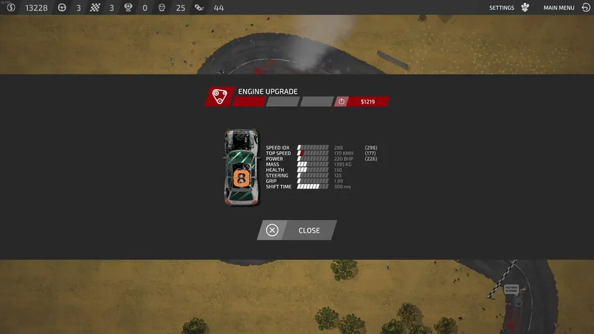 Скриншот 4 к игре Bloody Rally Show: Prologue