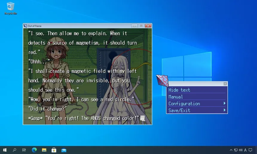 Скриншот 6 к игре Out of Frame / ノベルゲームの枠組みを変えるノベルゲーム。