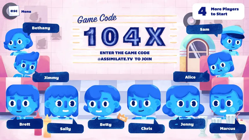 Скриншот 1 к игре Assimilate! (A Party Game)