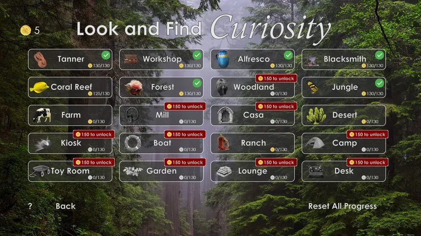 Скриншот 1 к игре Look and Find - Curiosity