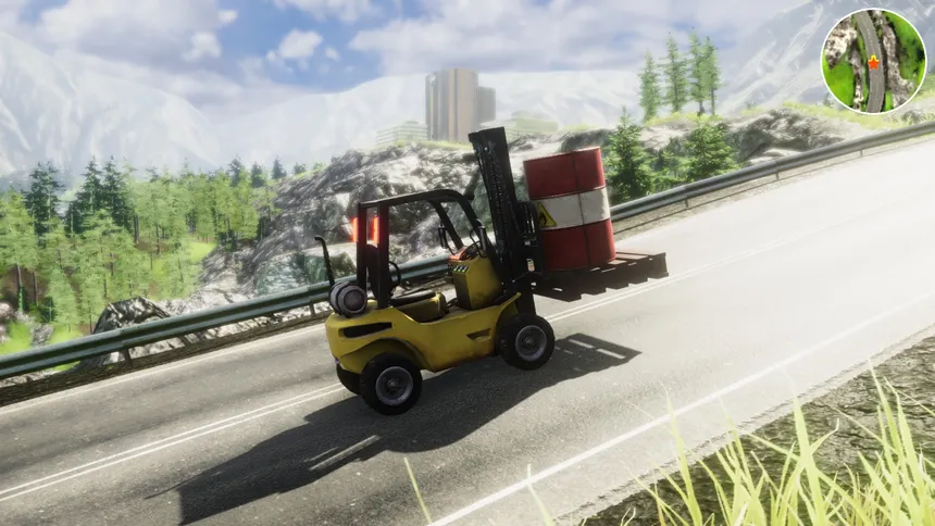 Скриншот 1 к игре Forklift Load