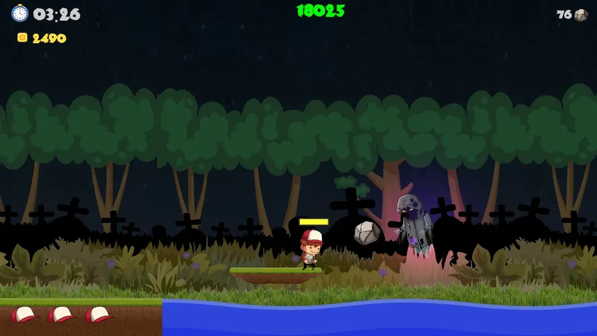 Скриншот 2 к игре Red Cap Zombie Hunter