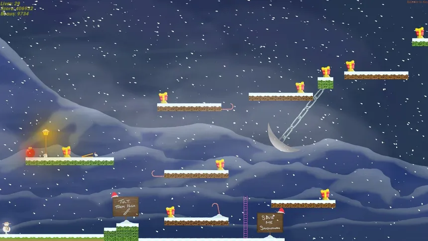 Скриншот 2 к игре Snowman Saves Christmas