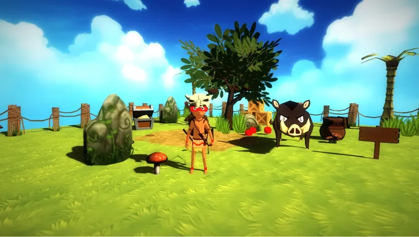 Скриншот 6 к игре Caapora Adventure - Ojibe's Revenge
