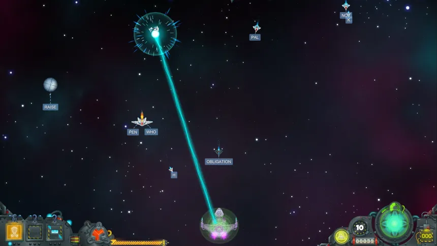 Скриншот 2 к игре Typing Fingers - Enemy