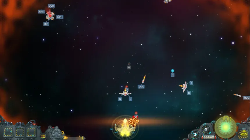 Скриншот 3 к игре Typing Fingers - Enemy