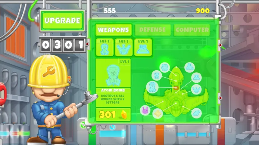 Скриншот 7 к игре Typing Fingers - Enemy