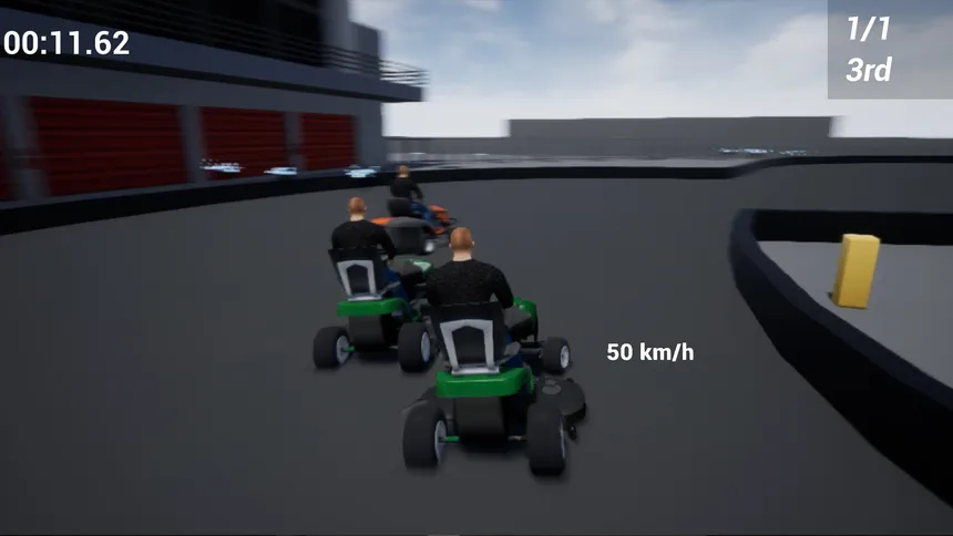 Скриншот 4 к игре Lawnmower Game: Racing