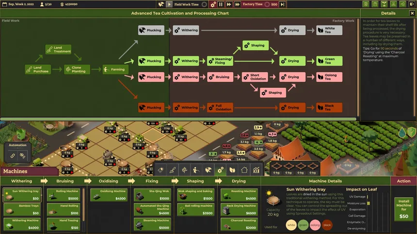 Скриншот 2 к игре Tea Garden Simulator