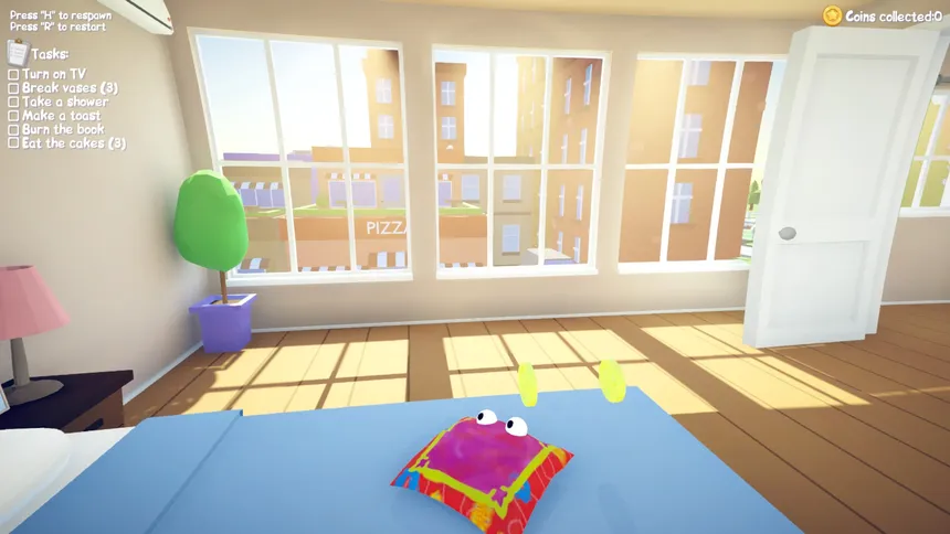 Скриншот 1 к игре Pillow Simulator
