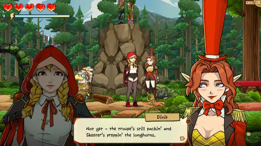 Скриншот 2 к игре Scarlet Hood and the Wicked Wood